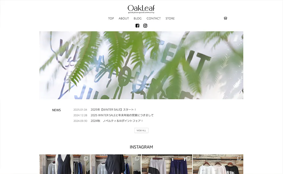 OakLeaf様 制作実績